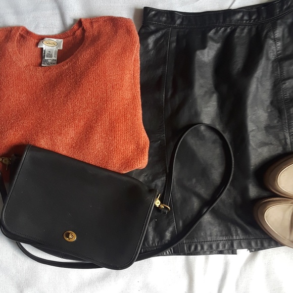 {Talbots} Salmon Crew Neck Sweater Sz XL - Picture 7 of 7